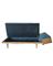 Oak & Blue Fabric Daybed by Ingmar Relling for Ekornes, 1960s 3