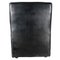 Italian Black Leatherette Armchair, 1980s, Image 4