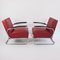 Wine Red Cantilever Chair from Thonet, 1930s, Image 6