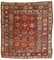 Antique Turkish Melas Square Rug, 1880s 1