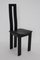 Black Dining Chairs by Pietro Costantini, 1970s, Set of 4, Image 5