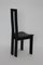 Black Dining Chairs by Pietro Costantini, 1970s, Set of 4 6
