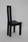 Black Dining Chairs by Pietro Costantini, 1970s, Set of 4, Image 6