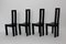 Black Dining Chairs by Pietro Costantini, 1970s, Set of 4, Image 4