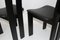Black Dining Chairs by Pietro Costantini, 1970s, Set of 4 8