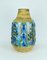 172-40 Blue & Ocher Floor Vase from Carstens, 1960s 1