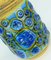 172-40 Blue & Ocher Floor Vase from Carstens, 1960s 7