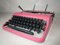 Princess Pink Pen 22 Typewriter from Olivetti, 1960s 2