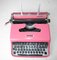 Macchina da scrivere Princess Pink Pen 22 di Olivetti, anni '60, Immagine 5