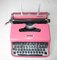 Princess Pink Pen 22 Typewriter from Olivetti, 1960s 5