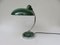 Green President Desk Lamps by Christian Dell for Kaiser Idell, 1930s, Set of 2 4