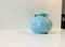 Hellblaue Dänische Keramik Vase von Michael Andersen, 1940er 2