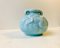 Danish Light Blue Ceramic Cherub Vase by Michael Andersen, 1940s, Image 1