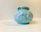 Vaso Cherubino in ceramica blu chiaro di Michael Andersen, Danimarca, anni '40, Immagine 1