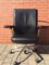 Vintage Black Leather Adjustable Swivel Chair by Antonio Citterio for Vitra, Image 1