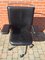 Vintage Black Leather Adjustable Swivel Chair by Antonio Citterio for Vitra, Image 8
