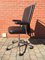 Vintage Black Leather Adjustable Swivel Chair by Antonio Citterio for Vitra, Image 9