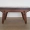 Wood & Leather Coffee Table by Angel Pazmino for Meubles de Estilo, 1960s, Image 4