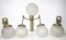 Antique Wall Lights, Set of 3 1