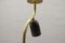 Lámpara de pie italiana con trípode de Stilnovo, años 50, Imagen 16