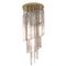 Murano Glass Spiral Ceiling Lamp from Mazzega, 1970s, Image 3