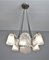 Lámpara de techo Art Déco de David Gueron para Cristalleries de Compiègne, Imagen 11