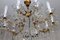 Large Antique Viennese Crystal Chandelier, Image 2