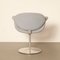 Grey/Pale Ice Blue Little Tulip chair by Pierre Paulin for Artifort, 2000s 4