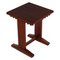 Mid-Century Walnut Stool or Nightstand by Giovanni Michelucci 1