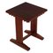 Mid-Century Walnut Stool or Nightstand by Giovanni Michelucci, Image 1