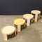 Marema Stacking Tables by Gianfranco Frattini for Cassina, 1970s, Set of 4 5