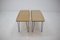 Oak Coffee Table on Hairpin Legs, 1960s, Set of 2, Image 11