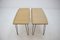 Oak Coffee Table on Hairpin Legs, 1960s, Set of 2, Image 8