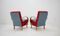 Vintage Armchairs by Jindřich Halabala for UP Závody, 1950s, Set of 2 8