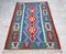 Alfombra Kilim turca vintage bordada hecha a mano, Imagen 1