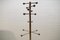 Wooden Mid-Century Sputnik Coat Stand, 1960s 8