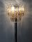 Lámpara de pie de cristal de Murano de Mazzega, años 70, Imagen 3