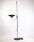 Lámpara de pie italiana de cromo y metal, años 70, Imagen 4