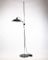 Lámpara de pie italiana de cromo y metal, años 70, Imagen 1