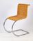 MR10 Chrome & Wicker Lounger by Ludwig Mies van der Rohe for Knoll International, 1960s 2