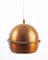 German Copper Pendant Lamp, 1950s, Image 1