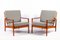 Easy Chairs by Eugen Schmidt for Solo Form, 1960s, Set of 2 8