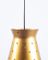 German Golden Pendant Lamp, 1960s 3
