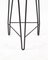 Dutch Wood & Black Metal Barstool, 1960s, Image 3