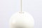 White Plastic Spheric Pendant Lamp from Staff, 1970s 2