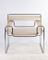 Wassily Chair with Spaghetti Seat by Marcel Breuer for Knoll International, 1970s 1