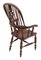 Antique Victorian Yew & Elm Windsor Dining Chair, 1840s, Image 3