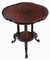 Antique Victorian Mahogany Side Table, 1880s 1