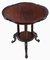 Antique Victorian Mahogany Side Table, 1880s, Image 1