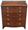 Antique Georgian Regency Elm Chest of Drawers 1